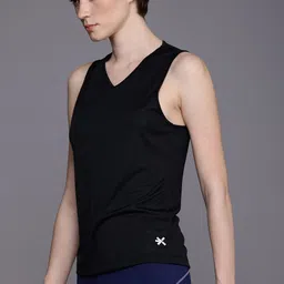 HRX by Hrithik Roshan PERFORMANCEBONDED V-Neck Sleeveless Rapid-Dry Training Tank T-shirt-picture-41
