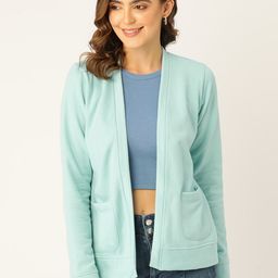 BRINNS Women Fleece Open Front Jacket-image-57