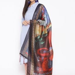 Shaily Multicoloured Printed Dupatta-30
