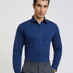 Raymond Men Pure Cotton Slim Fit Formal Shirt-image-34