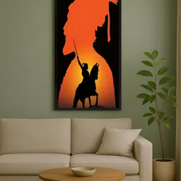 999Store Black & Orange 1 Piece Canvas Other Wall Paintings-image-21