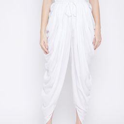 Castle Lifestyle Women Solid Cowel Dhoti-picture-48