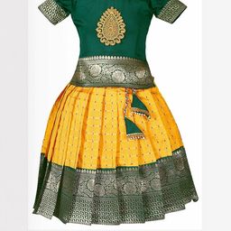 PW PLATYPUS WORLD Girls Lehenga Blouse Cotton-image-91