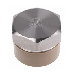RS PRO Stainless Steel Pipe Fitting Straight Hexagon Plug 38.1mm(1-1/2 Inch) Male Model No 8267043-25