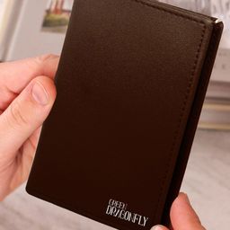 GREEN DRAGONFLY Unisex PU Passport Holder-image-67