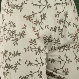 HERE&NOW Women Floral Printed Regular Pure Cotton Kurta with Trousers & With Dupatta-picture-21