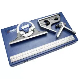 Dasqua 300 mm/12 Inch Grey & Silver Digital Combination Square Set-16