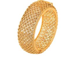 Peora Gold-Plated Kada Bangle-image-95
