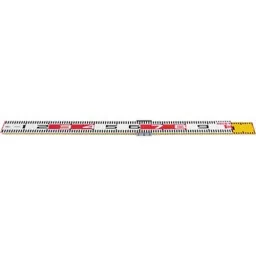 Shinwa Rules Aluminum Multi Leveling Rod Scale 1100x68x25 mm, 82638299-38