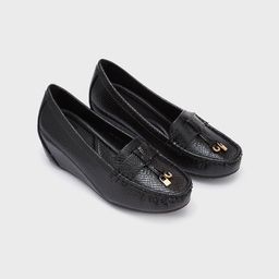 Sole To Soul Wedge Pumps with Bows-40