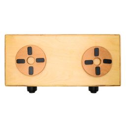 NESTA TOYS Ivory Wood Gas Stove Toy - Brown-image-9