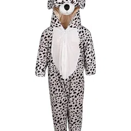 RAJ FANCY DRESSES Full Sleeves Dog Animal Costume Dress  - Black & White-picture-41
