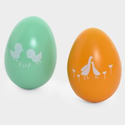 Mi Arcus Woodeen Shaker Egg Toy Pack of 2 -Multicolor-12