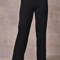 Lakshita Women Black Flared Trousers-image-47