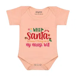 Arvesa What What Santa Doesn'T Bring My MaasiPrinted Romper-picture-43