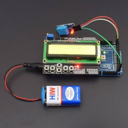 Make a temperature and humidity monitor with DHT11 Sensor & LCD shield interfacing with Arduino Mega - KT795Make a temperature and humidity monitor with DHT11 Sensor & LCD shield interfacing with Arduino Mega - KT795-19