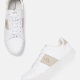 U.S. Polo Assn. Men Colourblocked Sneakers-image-83