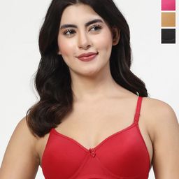 LILY Pack of 4 Full Coverage Bra-image-9