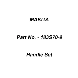 Makita Handle Set Suitable For DDA450, Part No 183S70-9-image-16
