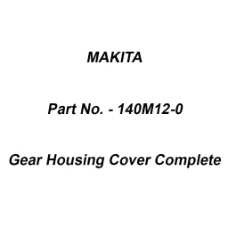 Makita Gear Housing Cover Complete Suitable For HP1630, Part No 140M12-0-image-87