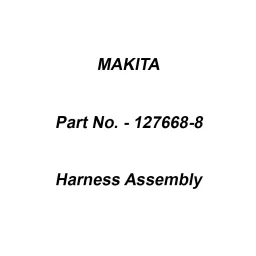 Makita Harness Assembly Suitable For PDC1200, Part No 127668-8-image-74