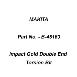 Makita Impact Gold Double End Torsion Bit Size PH2-90 mm, Part No B-45163-image-46