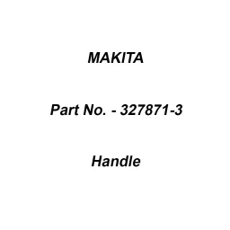 Makita Handle Upper Suitable For LM002J, Part No 327871-3-image-38