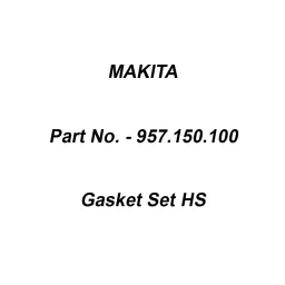 Makita Gasket Set HS, Part No 957.150.100-22