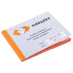 RS PRO Adhesive Cable Markers Black on White, 1363289 (Pack of 440 Pcs)-image-26