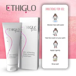 ETHIGLO Set Of 6 Skin Whitening Face Wash - 70ml Each image 2