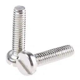 RS PRO Machine Screw M2.5x10 mm Brass Slot Cheese Headed DIN 84, 4829732 (Bag Of 100 pcs)-image-60