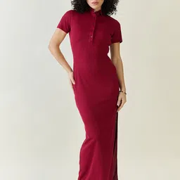 aayu Bodycon Maxi Dress-image-64