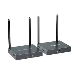 Techut Wireless HDMI Extender Upto 150 m Transmission Distance, Black-4