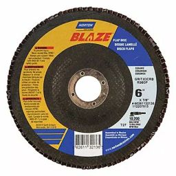 Norton 152.4 mm (6 Inch) 80 Grit Ceramic Flap Disc, 52CH34-image-88