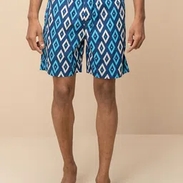 Unibro Printed Pure Combed Cotton Mis-Rise Boxers WOVENBOXER-WB48-image-33
