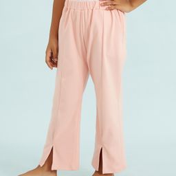 Kookie Kids Full Length Trousers Solid - Pink-image-66