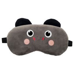 Jenna Velvet Ele Sleeping Eye Mask - Grey-image-78