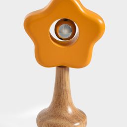 Mi Arcus Wooden Bell Toy- Orange-12