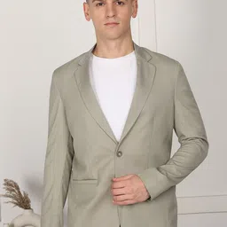 FUBAR Notched Lapel Single-Breasted Blazer-picture-34