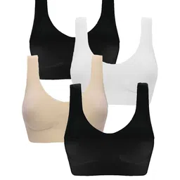Girls Beginners Non Padded Teenager Full Coverage Cotton Bra-67
