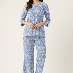 ETC Floral Printed Night Suit-24