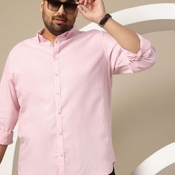 Sztori Plus size Oxford Weave Cotton Shirt-image-42