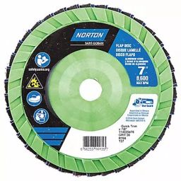 Norton 17.78 cm (7 Inch) P36 Grit Zirconia Alumina Flap Disc, 23Z535-image-91