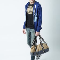 Huetrap Men Navy Blue Printed Hooded Sweatshirt-image-21