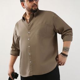 Urbano Plus Men Cotton Full Sleeve Regular Fit Casual Solid Shirt-image-21