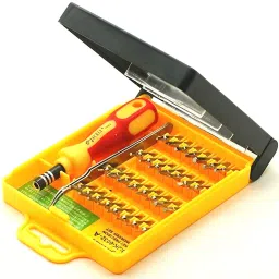 Shopper52 Wrench Tool Screwdriver Socket and Bit Tool Kit Set 32 Pieces TLSQJK image 2