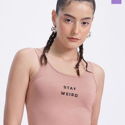 SZN Typography print Pack Of 2 Tank Crop Tops-image-0
