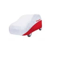 Elegant White & Red Water Resistant Car Body Cover for Maruti Suzuki S Presso-image-98