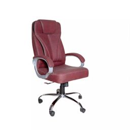 CELLBELL® Franco C51 Maroon Leatherette High Back Revolving Chair with Pure Soft Cushioned Arm Rest & Height Adjustable High Back Boss Office Chair-picture-16