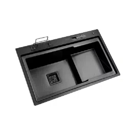 Rigwell Lifetime 37x18x10 inch Satin Finish Stainless Steel Single Bowl Kitchen Sink, RL3220STEPUP-image-47